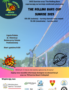 The Rolling Bars Cup Sunrise 2025 - Męski